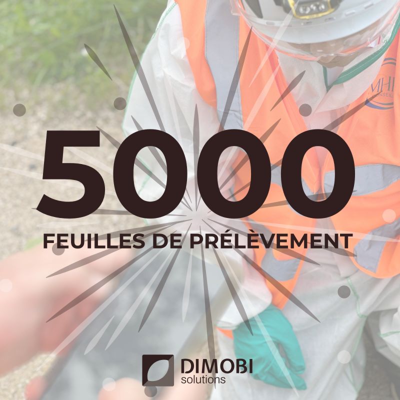 Barre 5000 feuilles prélèvements