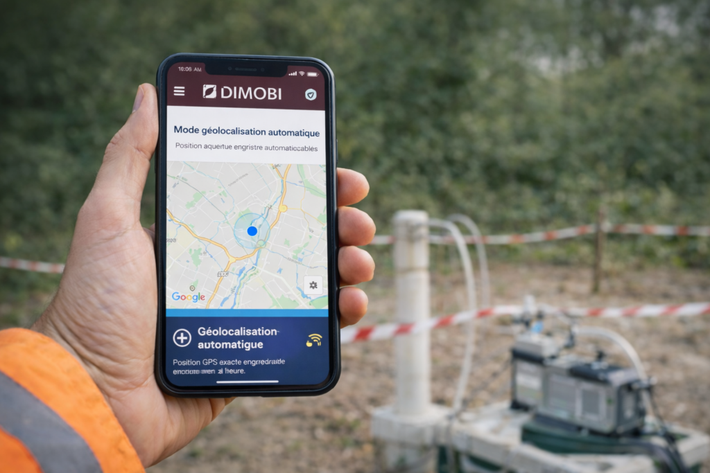 Géolocalisation gaz